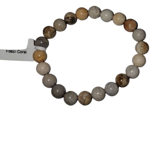 Fossil Coral Bracelet - Picture 2 of 3
